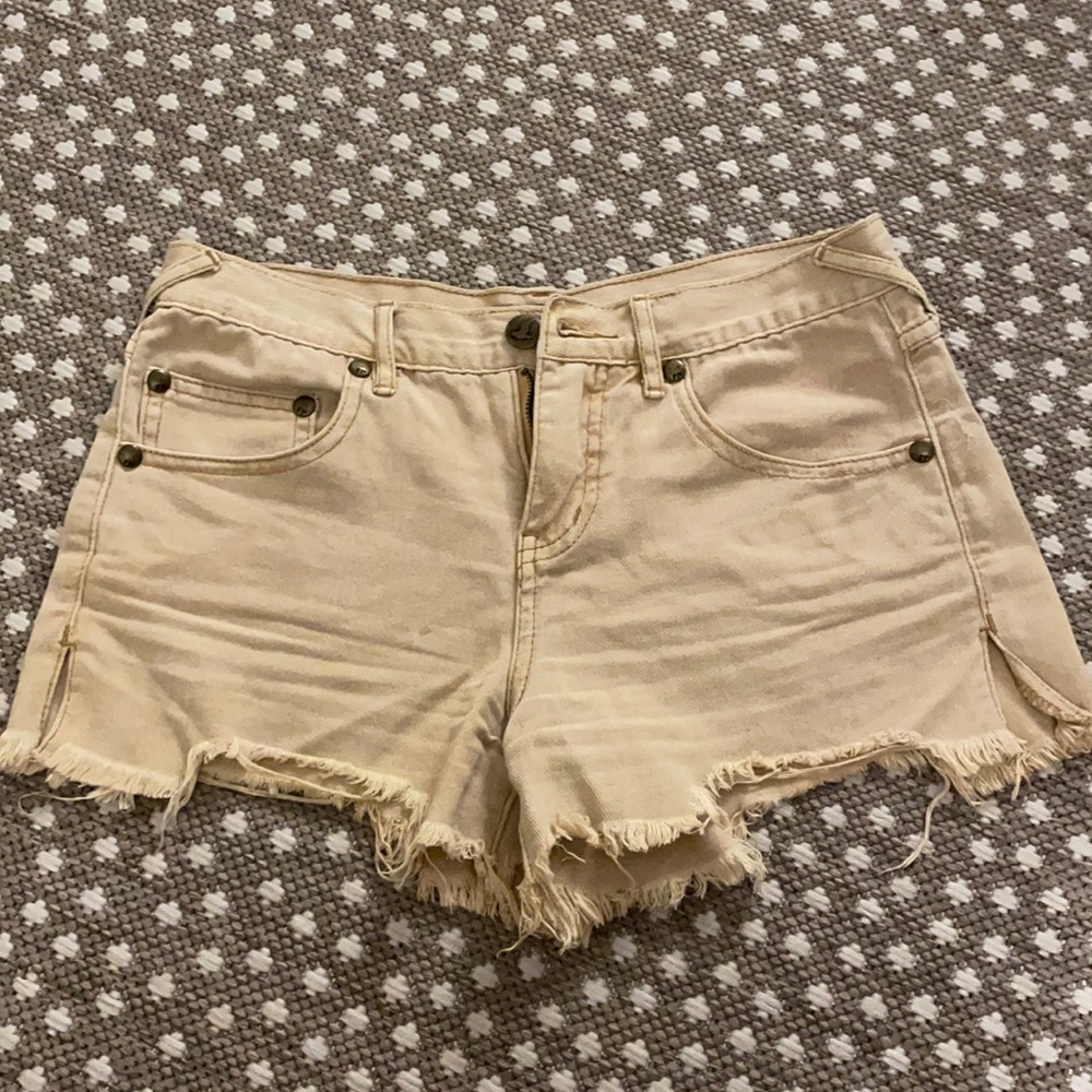 Free People Denim Shorts
